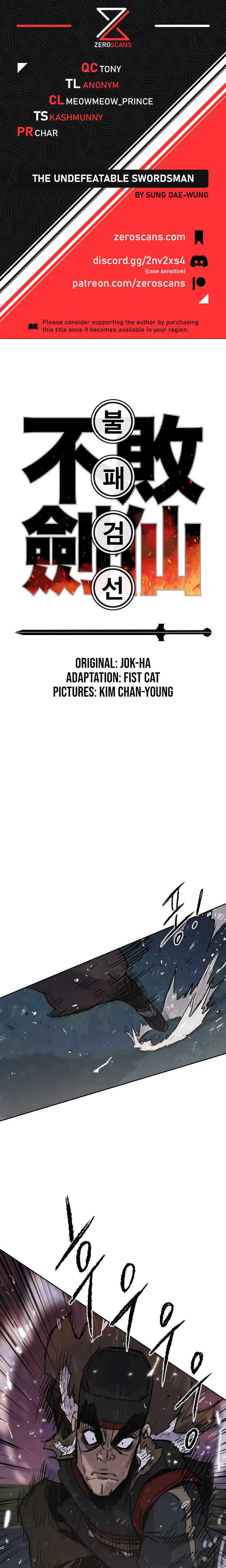 The Undefeatable Swordsman Chapter 52 92 0