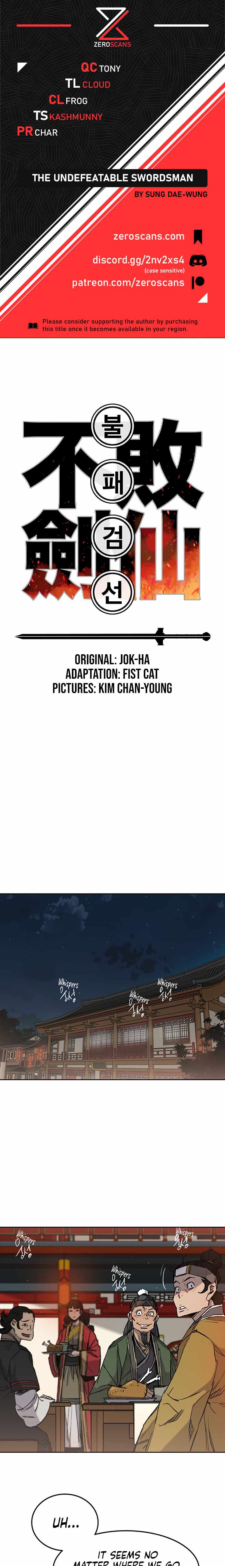 The Undefeatable Swordsman Chapter 59 86 0