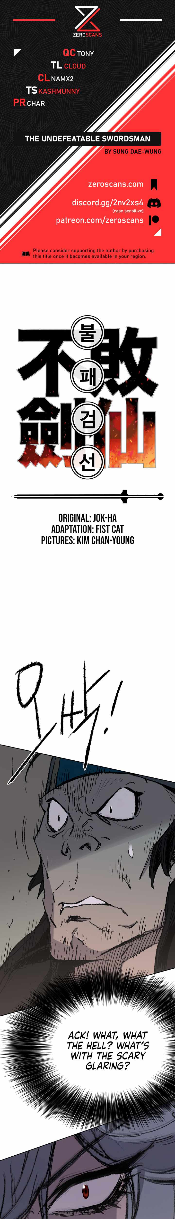 The Undefeatable Swordsman Chapter 60 80 0