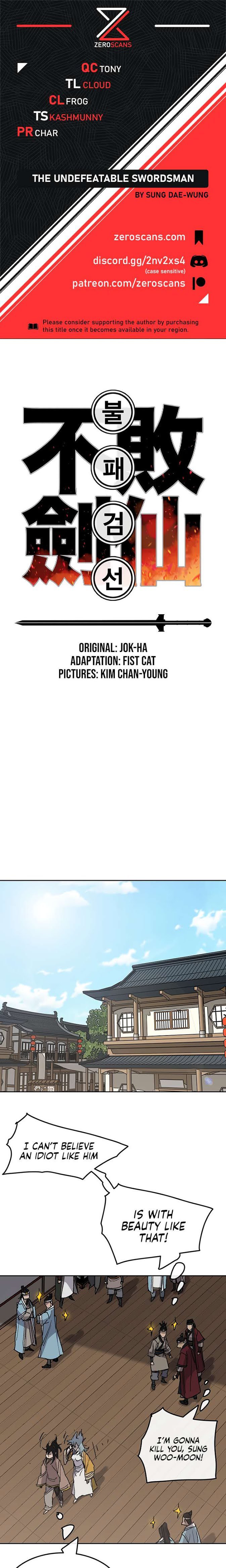 The Undefeatable Swordsman Chapter 64 80 0