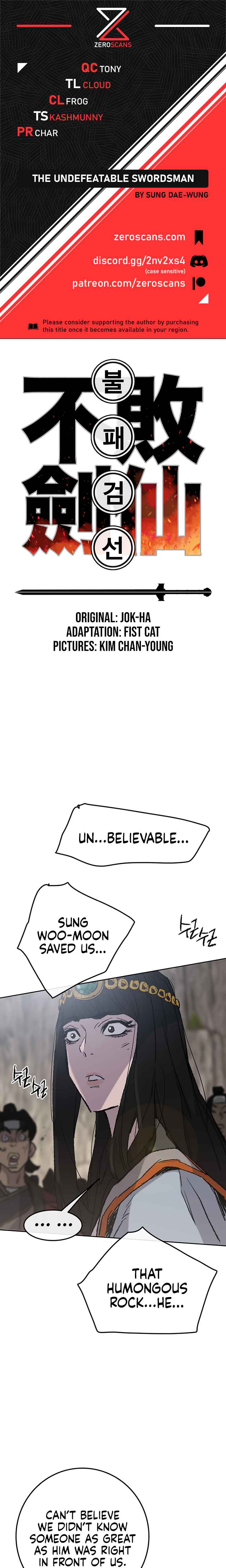 The Undefeatable Swordsman Chapter 67 83 0