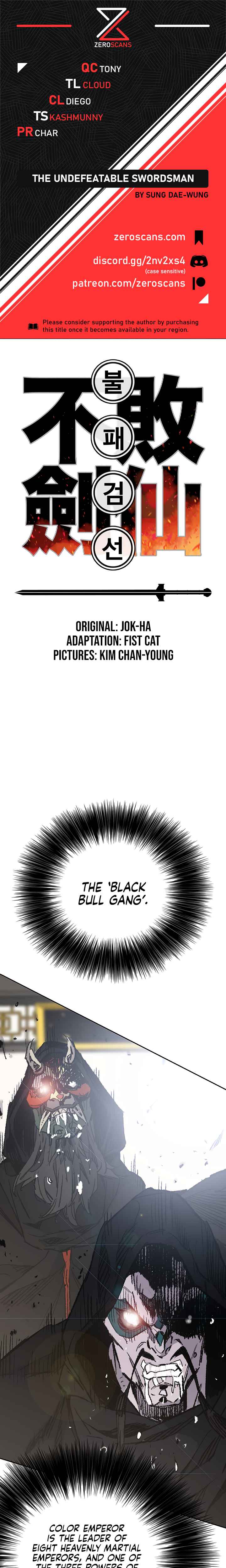 The Undefeatable Swordsman Chapter 70 92 0