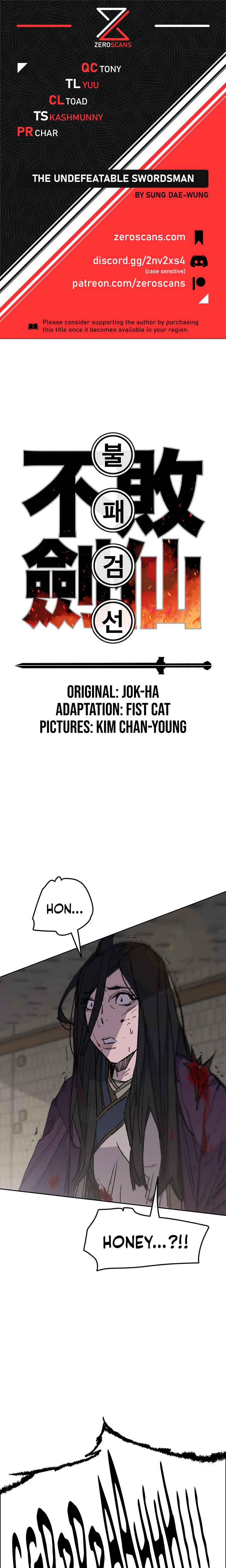 The Undefeatable Swordsman Chapter 74 104 0