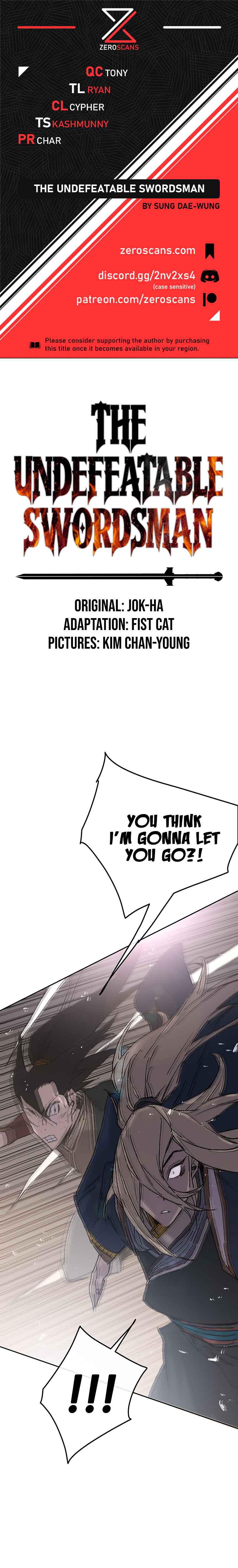 The Undefeatable Swordsman Chapter 83 110 0