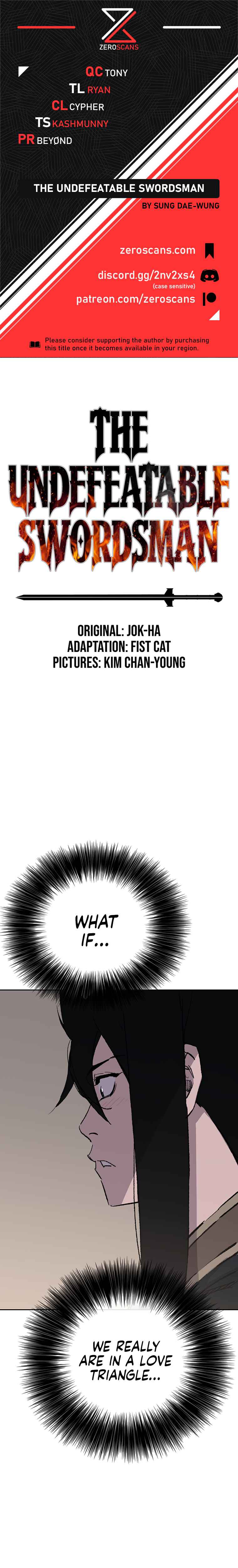 The Undefeatable Swordsman Chapter 87 116 0