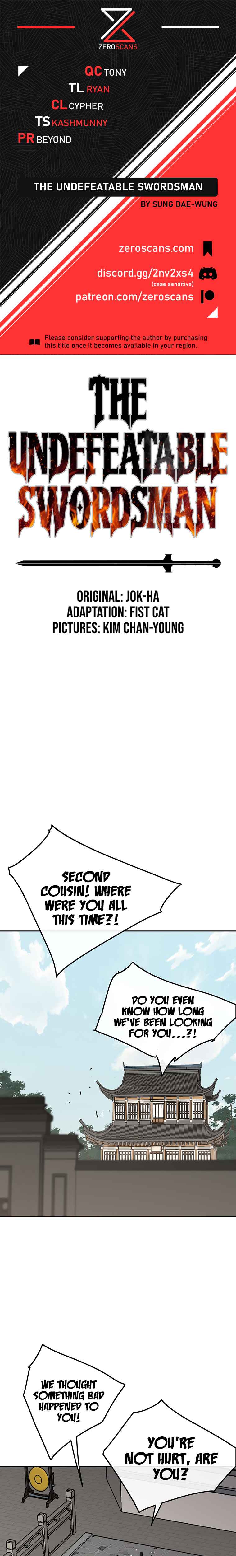 The Undefeatable Swordsman Chapter 93 101 0