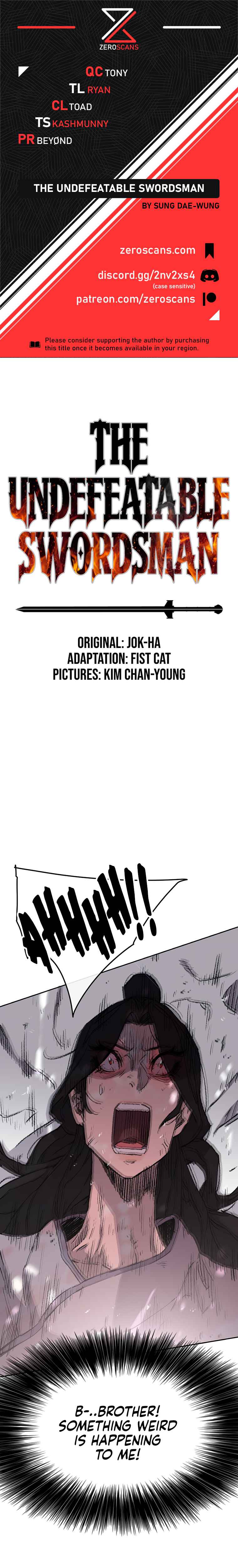 The Undefeatable Swordsman Chapter 94 80 0