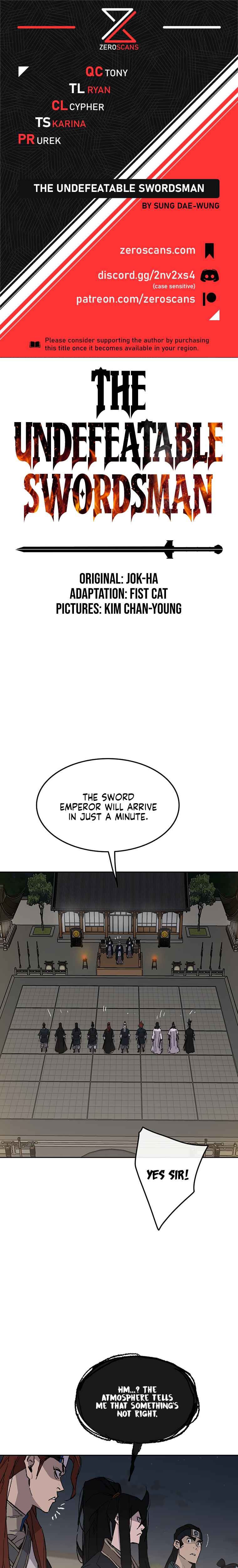 The Undefeatable Swordsman Chapter 96 101 0