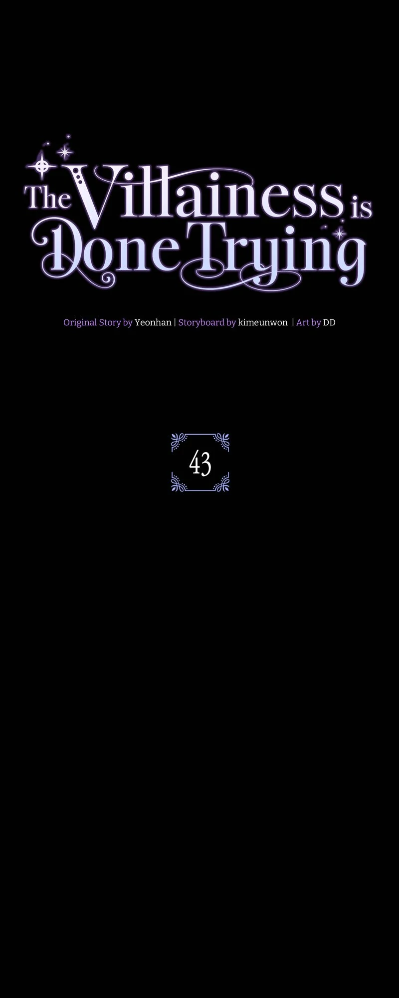 The Villainess is Done Trying Chapter 43 204 08