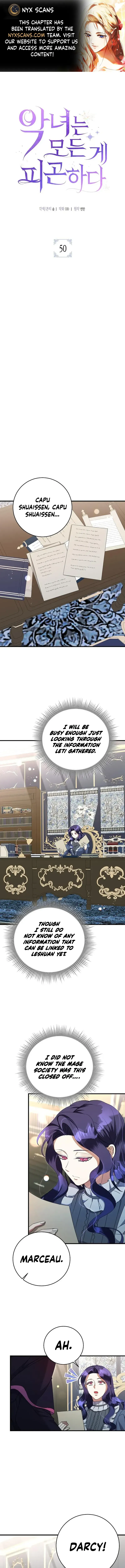 The Villainess is Done Trying Chapter 50 59 01