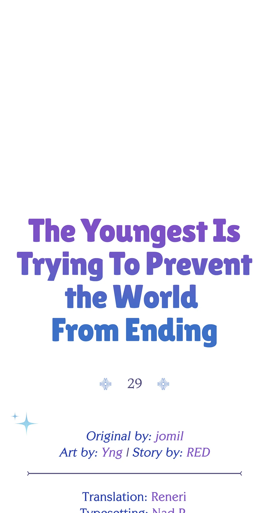 The Youngest Child of the Family Is Preventing the World From Ending Chapter 29 327 ch 29 35