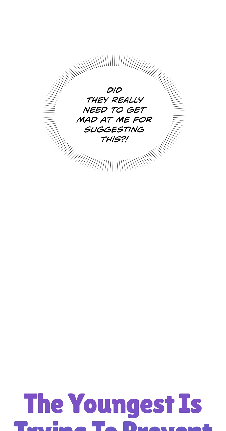 The Youngest Child of the Family Is Preventing the World From Ending Chapter 31 354 ch 31 14