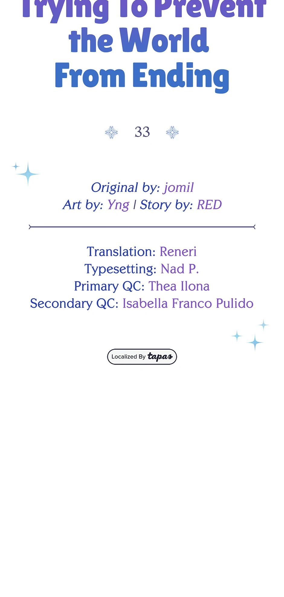 The Youngest Child of the Family Is Preventing the World From Ending Chapter 33 281 ch 33 10