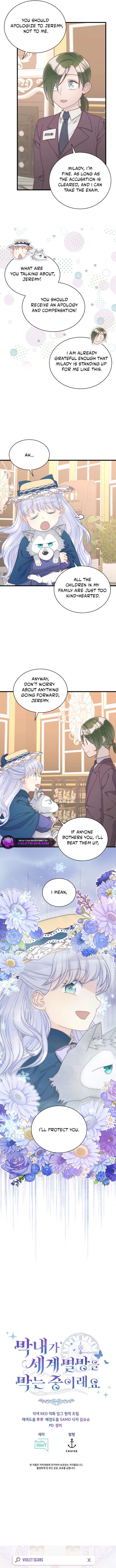 The Youngest Child of the Family Is Preventing the World From Ending Chapter 54 55 12