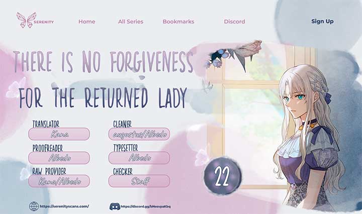 There is no forgiveness from the regressed lady Chapter 22 299 01