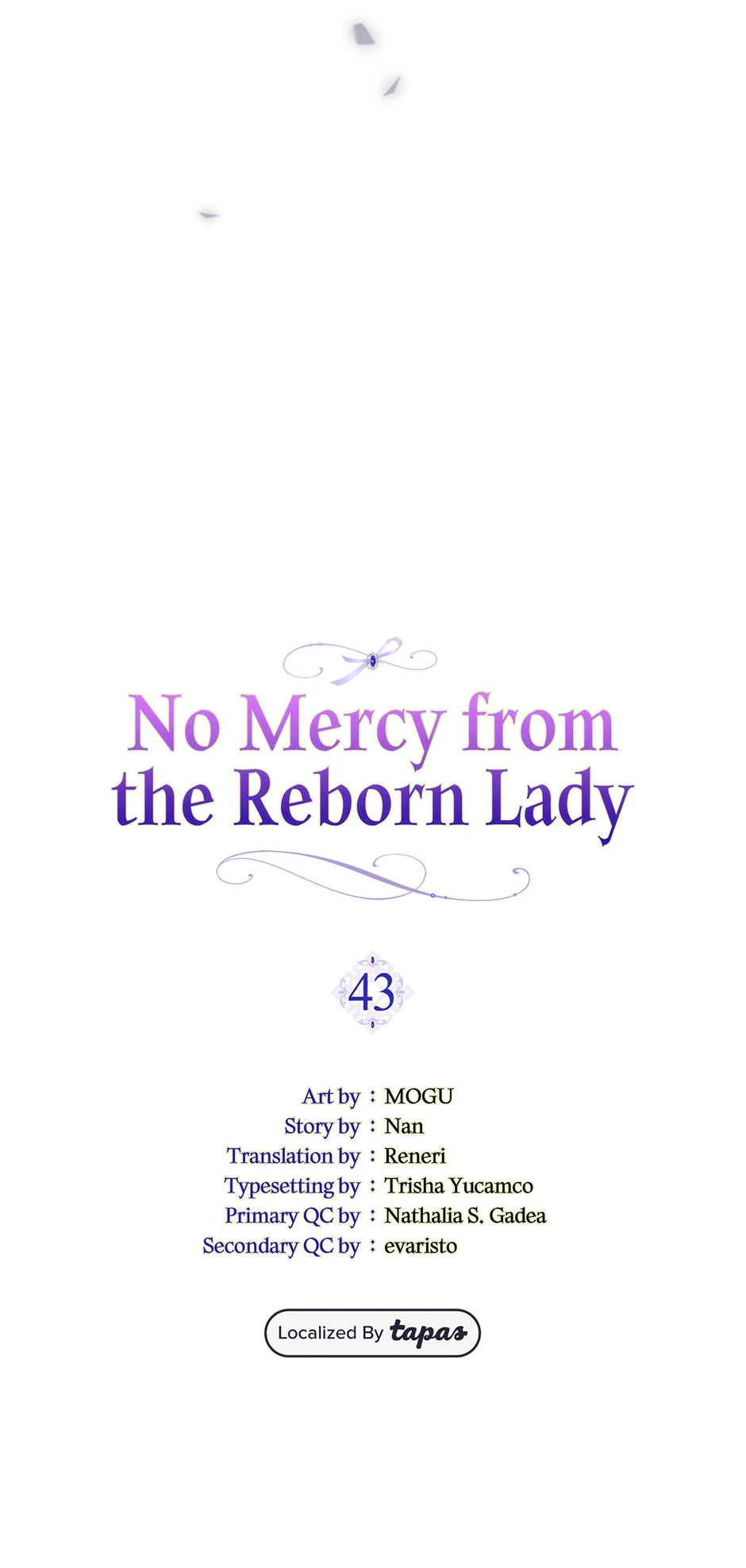 There is no forgiveness from the regressed lady Chapter 43 214 17