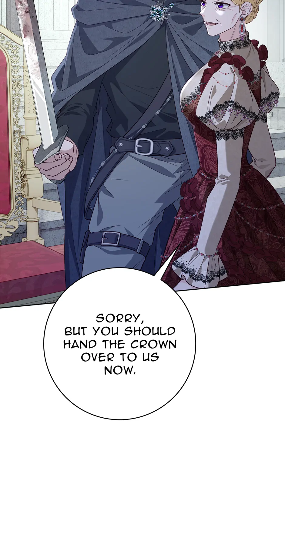 There is no forgiveness from the regressed lady Chapter 48 320 40