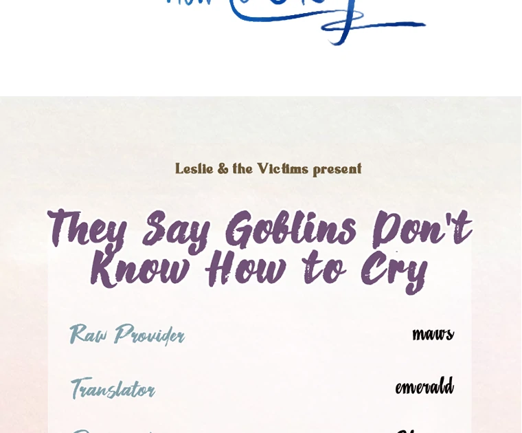 They Say Goblins Don’t Know How to Cry Chapter 26 346 ch 26 84