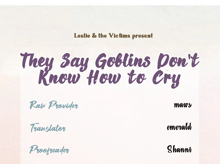 They Say Goblins Don’t Know How to Cry Chapter 30 466 ch 30 114