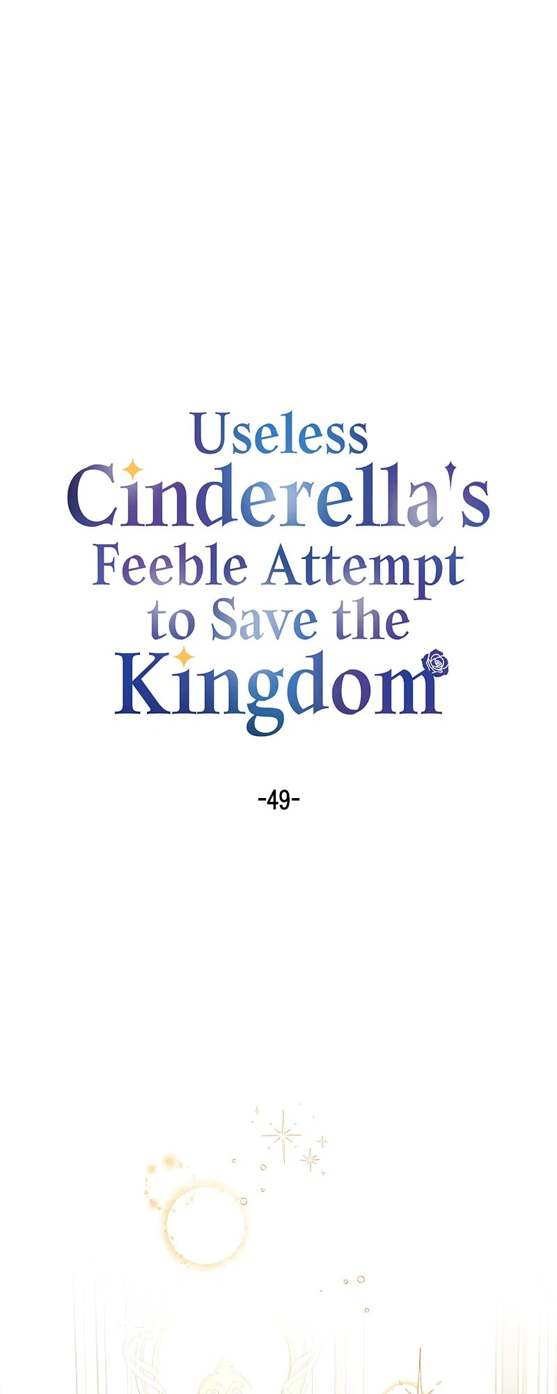 Useless Cinderella’s Feeble Attempt to Save the Kingdom Chapter 49 218 01