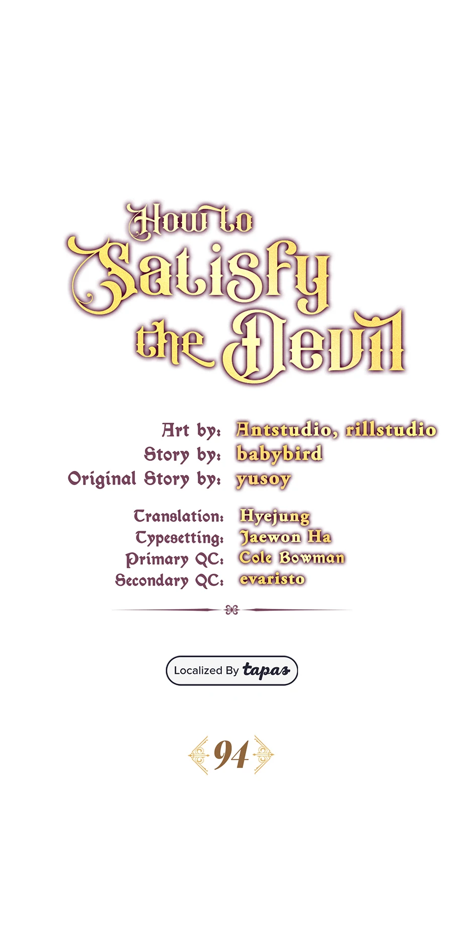 Ways to Satisfy a Devil Chapter 94 272 ch 94 7