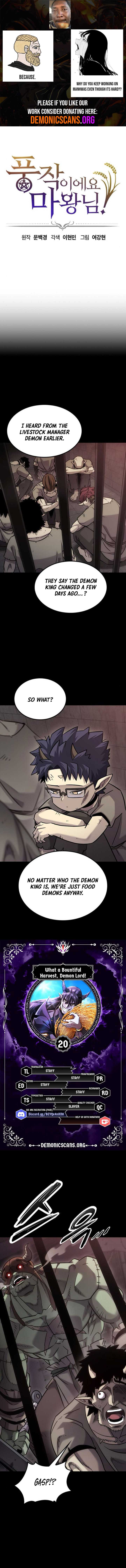 What a Bountiful Harvest, Demon Lord! Chapter 20 56 ch 20 1