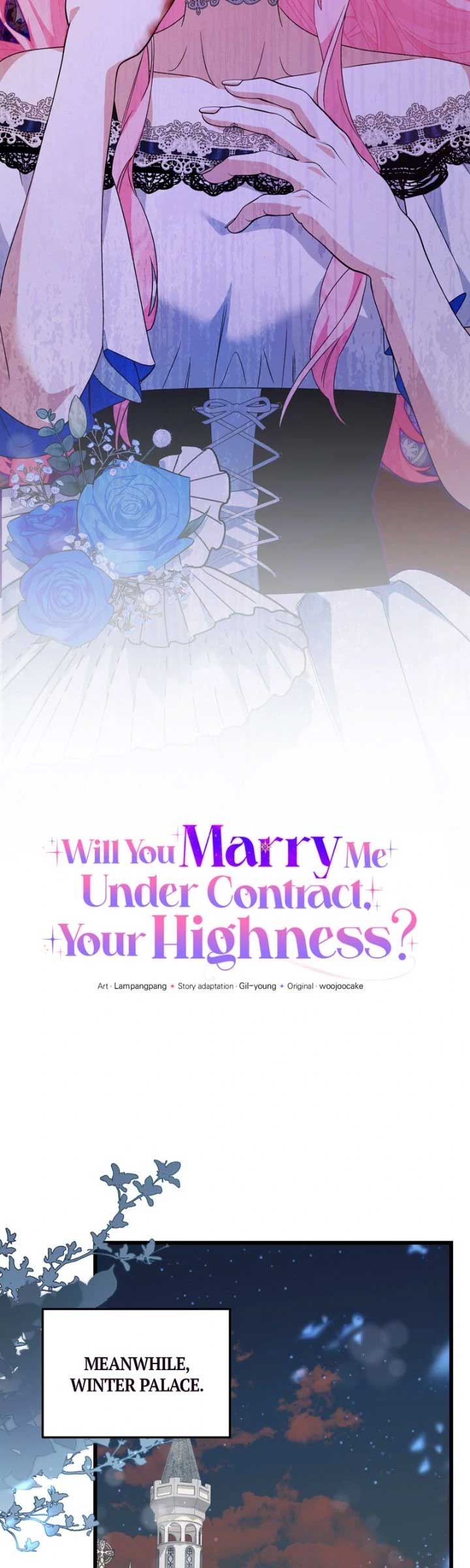 Will You Marry Me Under Contract, Your Highness? Chapter 49 145 12
