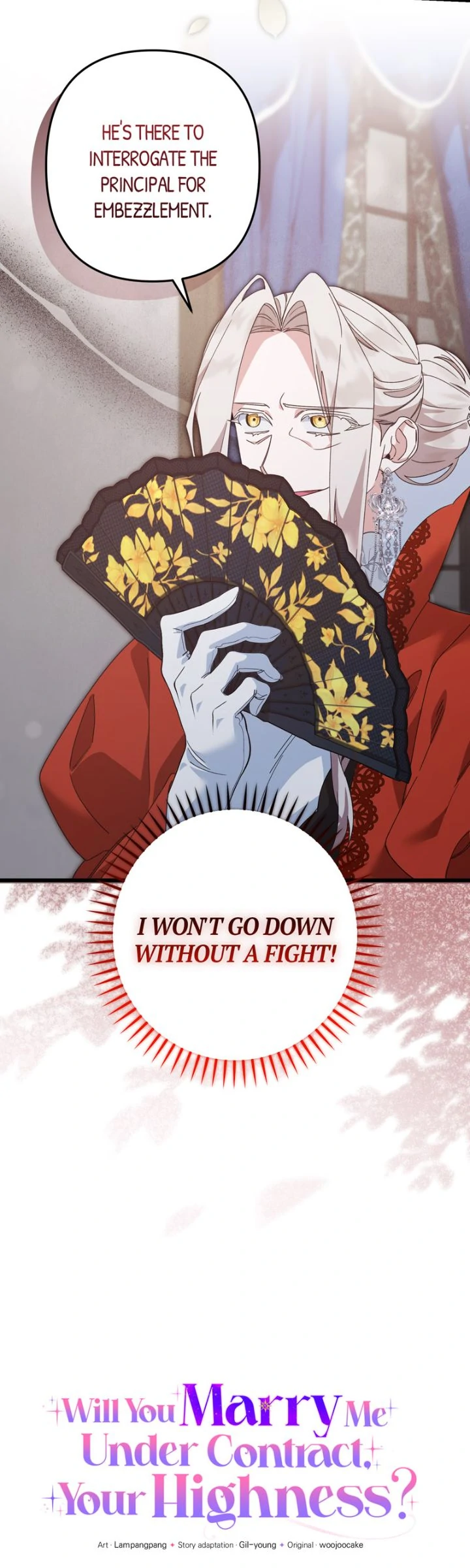 Will You Marry Me Under Contract, Your Highness? Chapter 55 150 20