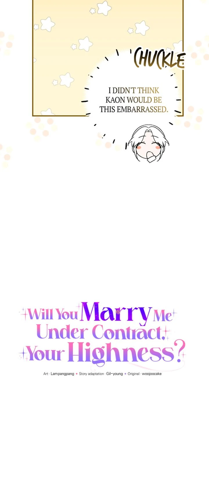 Will You Marry Me Under Contract, Your Highness? Chapter 59 149 19