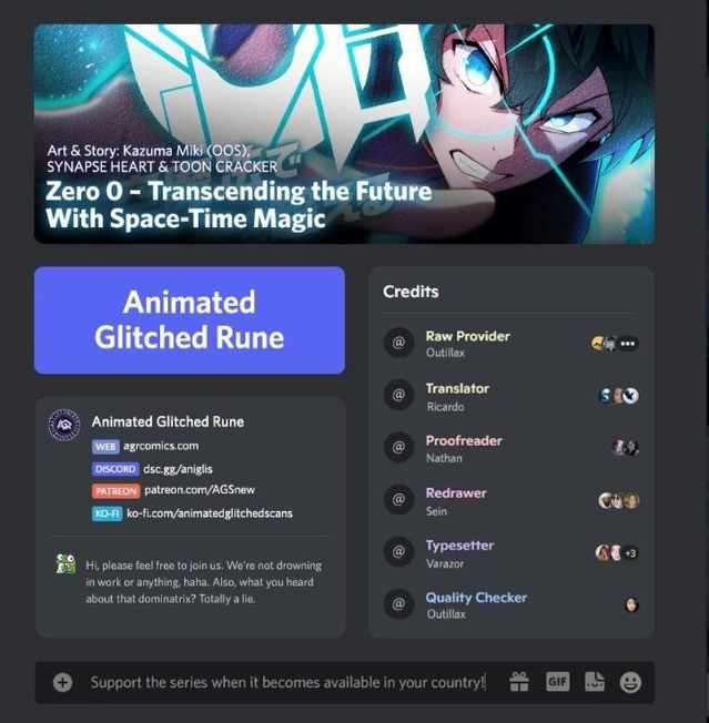 Zero 0 – Transcending the future with space-time magic Chapter 55 32 1